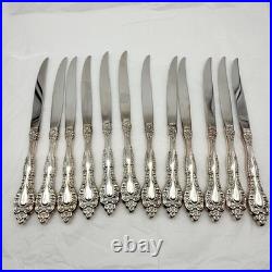 Oneida 1881 Rogers Victorian Classic Silverplate 72 Pc Service for 12