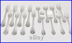 Oneida KING JAMES Silver Plate 54 Pc 1881 Rogers Service for 8 Flatware