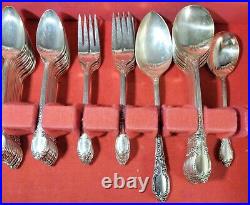 Oneida Ltd. 1881 Rogers ENCHANTMENT Silverware 72 Piece Set