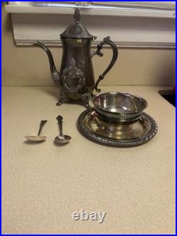 Oneida Ltd. Silversmiths Silver Dish Set