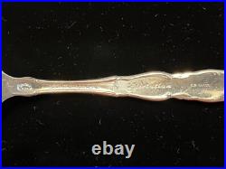 Oneida Rogers Silver Plate Flirtation 60 Piece Service For 12 Tableware Flatware