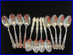 Oneida Rogers Silver Plate Flirtation 60 Piece Service For 12 Tableware Flatware