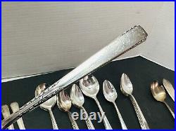 Oneida Silverplate 1881 Rogers BROOKWOOD -BANBURY Flatware 53 Pc Set 8 Place Set