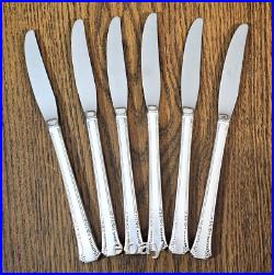 Oneida Silverplate 1881 Rogers Del Mar Silverware Flatware 47 Piece Set Vtg 1939 Oneida Silverplate 1881 Rogers Del Mar Silverware Flatware 47 Piece Set Vtg 1939