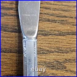 Oneida Silverplate 1881 Rogers Del Mar Silverware Flatware 47 Piece Set Vtg 1939 Oneida Silverplate 1881 Rogers Del Mar Silverware Flatware 47 Piece Set Vtg 1939