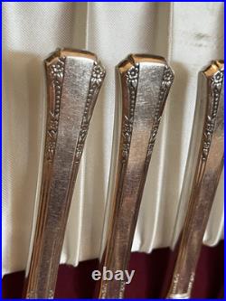 Oneida Silverplate 1881 Rogers Del Mar Silverware Flatware 95 Piece Set 1939 Oneida Silverplate 1881 Rogers Del Mar Silverware Flatware 95 Piece Set 1939
