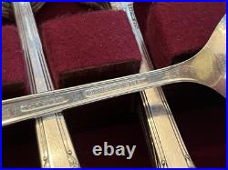 Oneida Silverplate 1881 Rogers Del Mar Silverware Flatware 95 Piece Set 1939 Oneida Silverplate 1881 Rogers Del Mar Silverware Flatware 95 Piece Set 1939