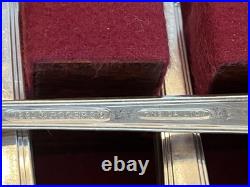 Oneida Silverplate 1881 Rogers Del Mar Silverware Flatware 95 Piece Set 1939 Oneida Silverplate 1881 Rogers Del Mar Silverware Flatware 95 Piece Set 1939