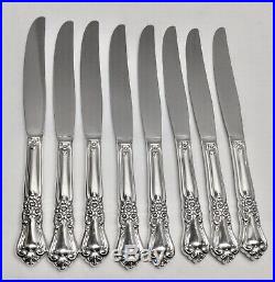 Oneida VALLEY ROSE Wm Rogers 1956 Silverplate 53p Service for 8 Flatware + Chest