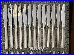 Oneida WM A Rogers Hotel Plate Columbia Regis Flatware Set Lot 169 Pieces READ