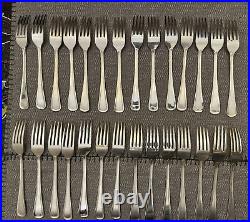 Oneida WM A Rogers Hotel Plate Columbia Regis Flatware Set Lot 169 Pieces READ