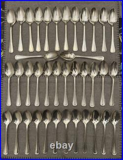 Oneida WM A Rogers Hotel Plate Columbia Regis Flatware Set Lot 169 Pieces READ