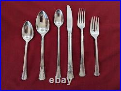 Oneida by Rogers Del Mar Set for 15 1881 Silver Plate 105 Pc. WithBox Silverware