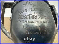 Original Meriden B. Company Rogers Bros Silver Plate Trophy 12 1914 Vintage