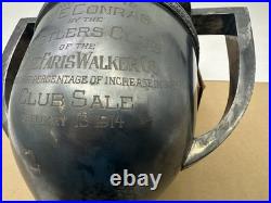 Original Meriden B. Company Rogers Bros Silver Plate Trophy 12 1914 Vintage