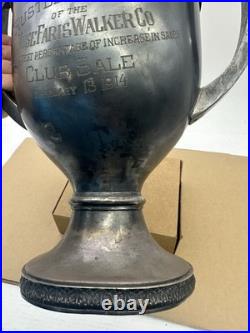 Original Meriden B. Company Rogers Bros Silver Plate Trophy 12 1914 Vintage