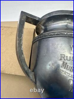 Original Meriden B. Company Rogers Bros Silver Plate Trophy 12 1914 Vintage