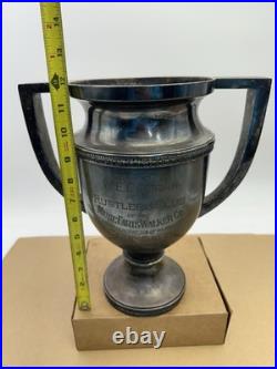 Original Meriden B. Company Rogers Bros Silver Plate Trophy 12 1914 Vintage