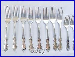 Original Rodgers Extra Plate Flatware Set of 48ps Wm Rogers MFG CO MAGNOLIA 1951