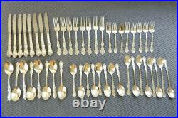 Original Rodgers Extra Plate Flatware Set of 48ps Wm Rogers MFG CO MAGNOLIA 1951