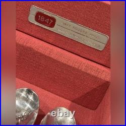 Original Vintage Silver Plate Flatware Silverware Fine Art Utensil Service for 8