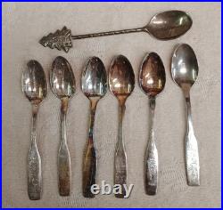 Over 100 Vintage Rogers Oneida Silverplate Flatware Lg Serving, Ornate