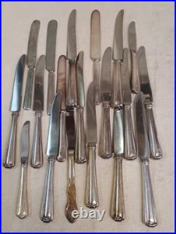 Over 100 Vintage Rogers Oneida Silverplate Flatware Lg Serving, Ornate