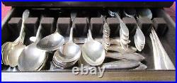 PICKWICK 165 Pc Antique Rogers Silverplate 1938 No Monograms with Box L