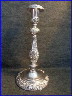 Pair of Heritage 1847 Rogers Bros Silver Plated Vintage Candle Stick Holders