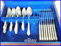 Plantation 1948 8 X 5 Places 44 Pieces Flatware Cased Set By 1881 Rogers Oneida