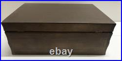ROGERS & BRO Silver Plate FLATWARE 104 Piece Set + Chest EXQUISITE For 12