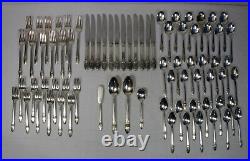 ROGERS/INTERNATIONAL Silver FIRST LOVE-1937 pattern 76-piece SET SERVICE for 12