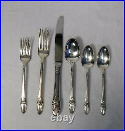 ROGERS/INTERNATIONAL Silver FIRST LOVE-1937 pattern 76-piece SET SERVICE for 12