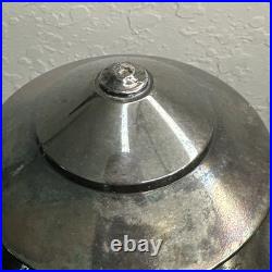 ROGERS SMITH CONNECTICUT 1887 SILVER-PLATE TEAPOT Server Antique Victorian READ