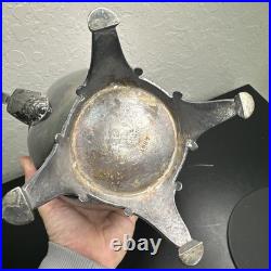 ROGERS SMITH CONNECTICUT 1887 SILVER-PLATE TEAPOT Server Antique Victorian READ