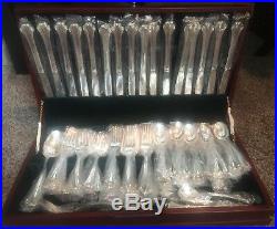 R B Rogers 80 piece Silver Plated Silverware