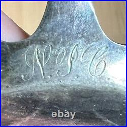 Rare 1847 Rogers Bros Silver Plate Assyrian Head Pattern Pastry Server 1886