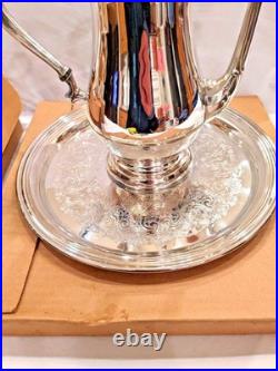 Rare WM A Rogers By Oneida WithOriginal Boxes Vintage Silverplate Tea Set 5 Piece