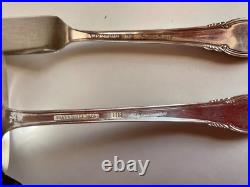 Remembrance 1847 Rogers Bros Flatware 49pc plus chest service for 8 Silver Plate