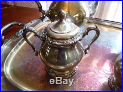 Remembrance 1847 Rogers Bros. IS Silverplated 5-PC Tea & Coffee Service