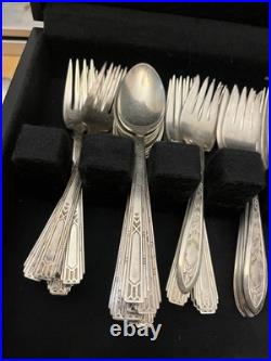 Roger And Sons And Tudor Lot Of Friendship Medality IS Silver plate Set Of 58