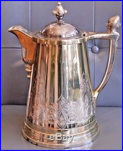 Roger Smith & Company Silverplate Ice Water Pitcher