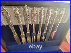 Rogers And Hamilton Raphael Silver Plate Set Of 32 Pieces With Box