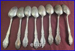 Rogers And Hamilton Raphael Silver Plate Set Of 32 Pieces With Box