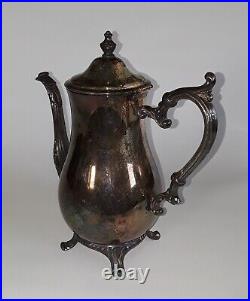 Rogers Antique Silver 800 Teapot Lid