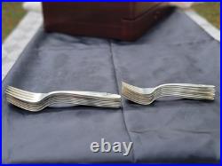 Rogers & Bro Exquisite Reinforced Plate IS Set Of 55 Silver Service For 8
