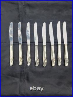 Rogers & Bro Exquisite Reinforced Plate IS Set Of 55 Silver Service For 8