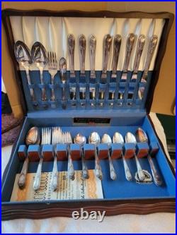 Rogers & Bro. Reinforced Plate Silverware 52 Pieces