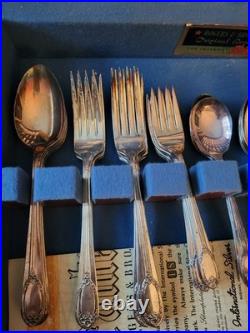 Rogers & Bro. Reinforced Plate Silverware 52 Pieces