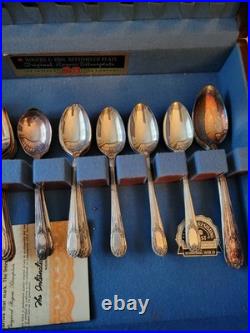 Rogers & Bro. Reinforced Plate Silverware 52 Pieces